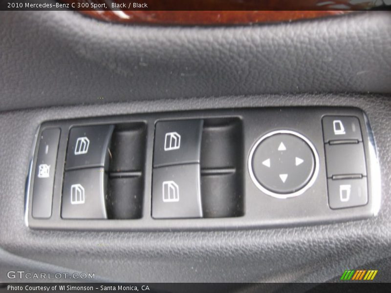 Black / Black 2010 Mercedes-Benz C 300 Sport