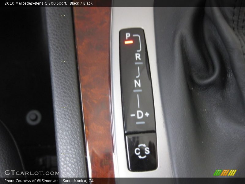 Black / Black 2010 Mercedes-Benz C 300 Sport