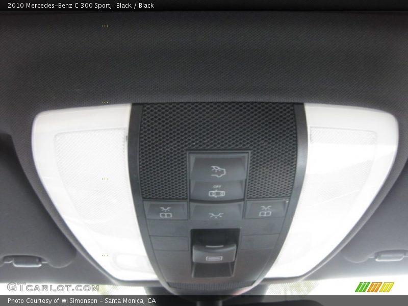 Black / Black 2010 Mercedes-Benz C 300 Sport