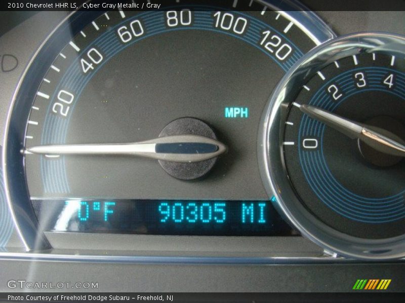 Cyber Gray Metallic / Gray 2010 Chevrolet HHR LS