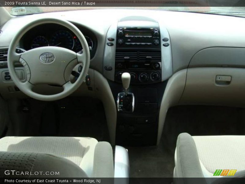 Desert Sand Mica / Taupe 2009 Toyota Sienna LE