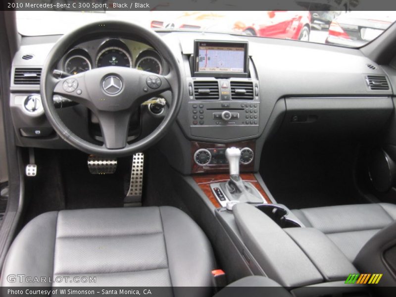 Black / Black 2010 Mercedes-Benz C 300 Sport