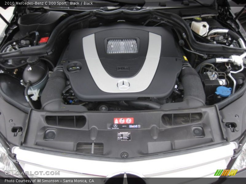 Black / Black 2010 Mercedes-Benz C 300 Sport