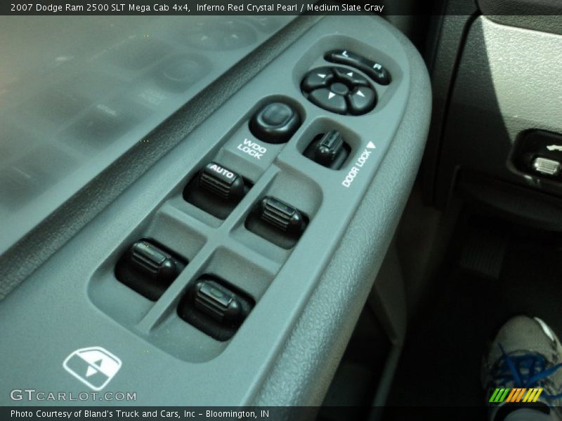 Inferno Red Crystal Pearl / Medium Slate Gray 2007 Dodge Ram 2500 SLT Mega Cab 4x4