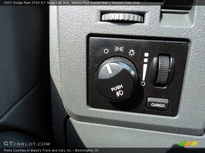 Inferno Red Crystal Pearl / Medium Slate Gray 2007 Dodge Ram 2500 SLT Mega Cab 4x4