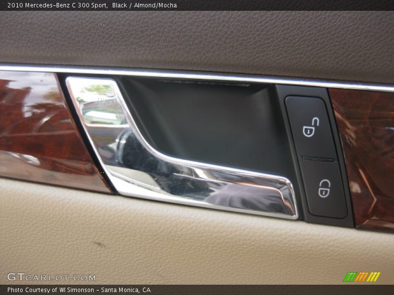 Black / Almond/Mocha 2010 Mercedes-Benz C 300 Sport