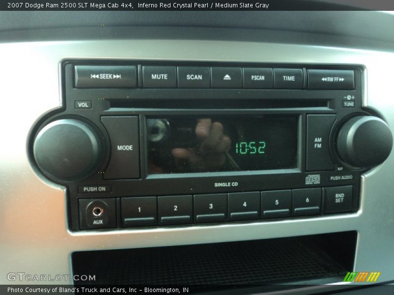Inferno Red Crystal Pearl / Medium Slate Gray 2007 Dodge Ram 2500 SLT Mega Cab 4x4