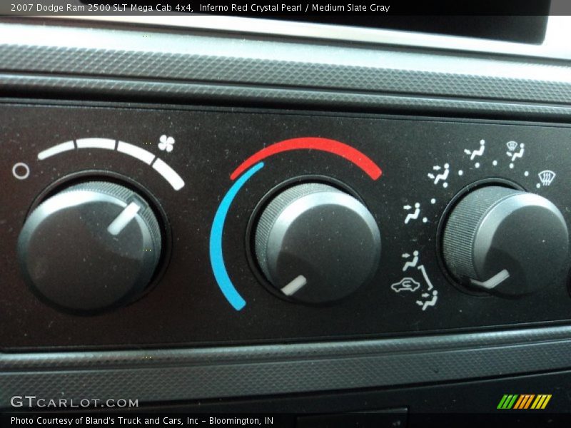 Inferno Red Crystal Pearl / Medium Slate Gray 2007 Dodge Ram 2500 SLT Mega Cab 4x4