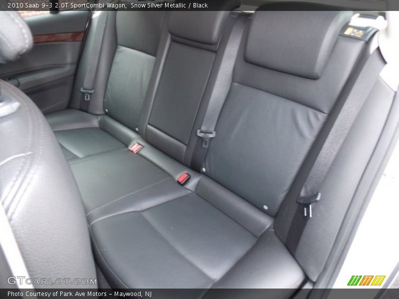 Rear Seat of 2010 9-3 2.0T SportCombi Wagon