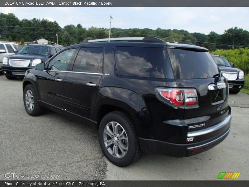 Carbon Black Metallic / Ebony 2014 GMC Acadia SLT AWD