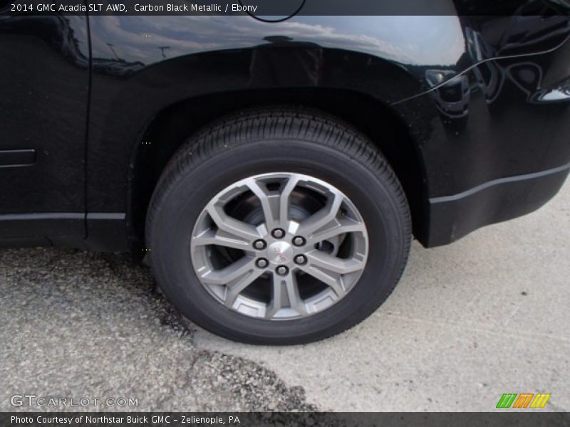 Carbon Black Metallic / Ebony 2014 GMC Acadia SLT AWD