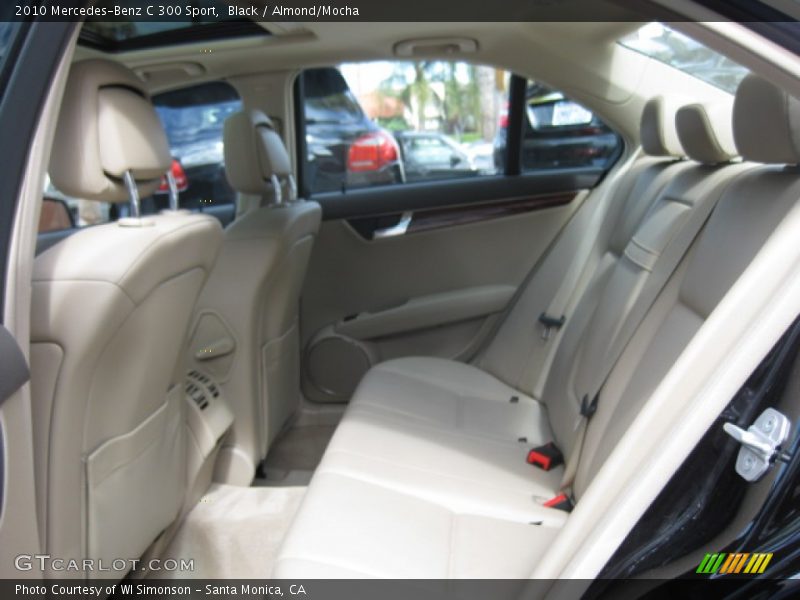 Black / Almond/Mocha 2010 Mercedes-Benz C 300 Sport