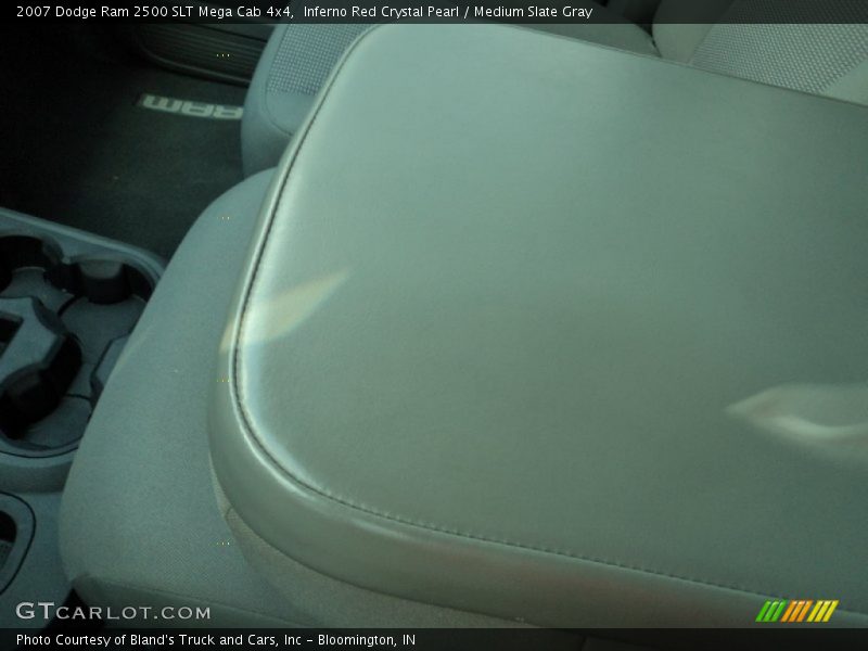 Inferno Red Crystal Pearl / Medium Slate Gray 2007 Dodge Ram 2500 SLT Mega Cab 4x4