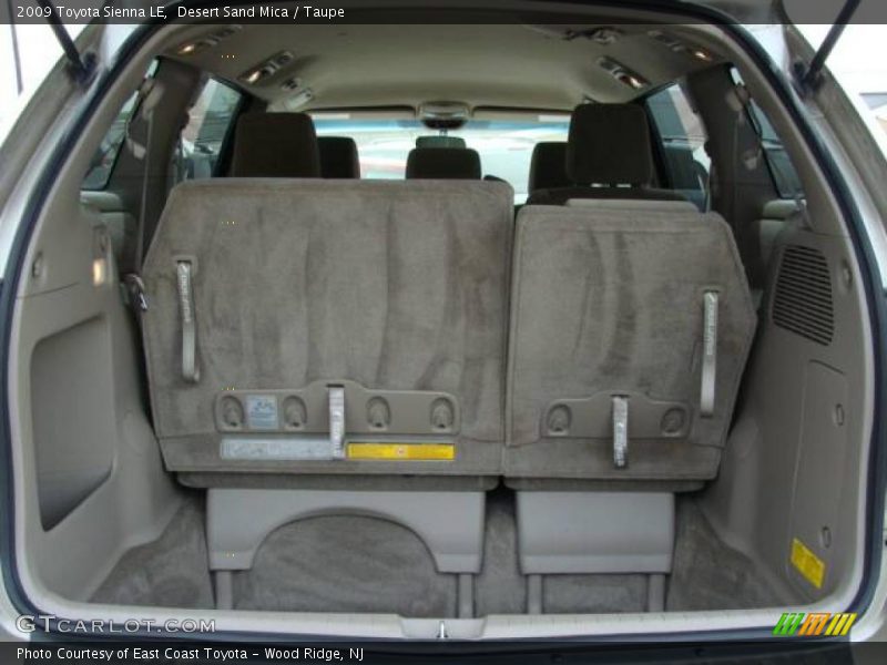 Desert Sand Mica / Taupe 2009 Toyota Sienna LE