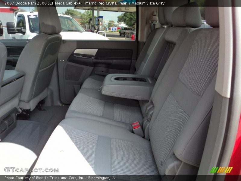 Inferno Red Crystal Pearl / Medium Slate Gray 2007 Dodge Ram 2500 SLT Mega Cab 4x4