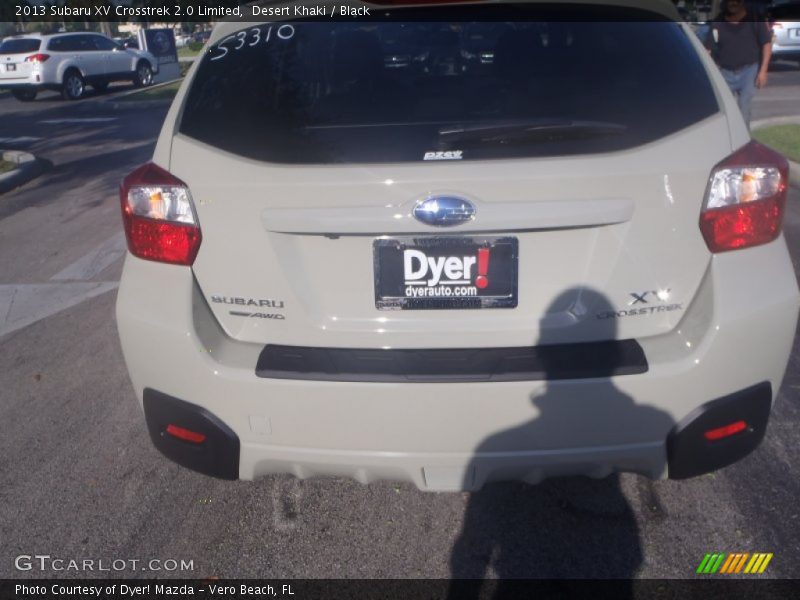 Desert Khaki / Black 2013 Subaru XV Crosstrek 2.0 Limited
