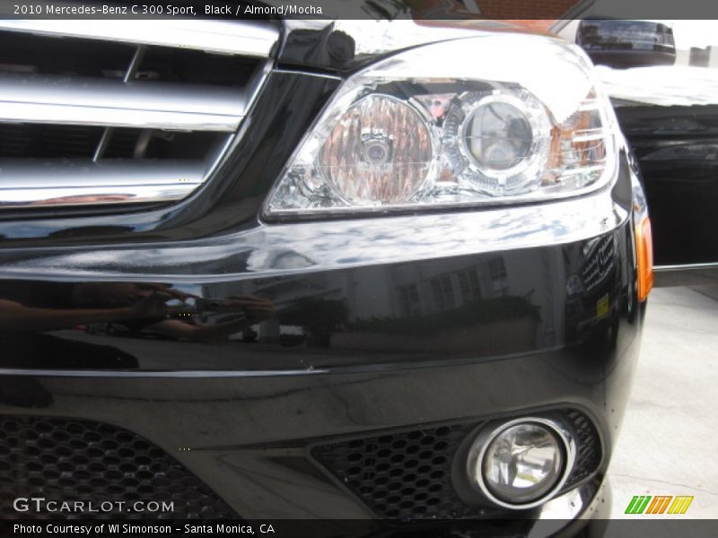 Black / Almond/Mocha 2010 Mercedes-Benz C 300 Sport