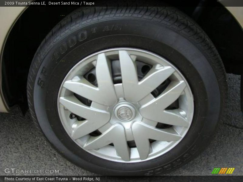 Desert Sand Mica / Taupe 2009 Toyota Sienna LE