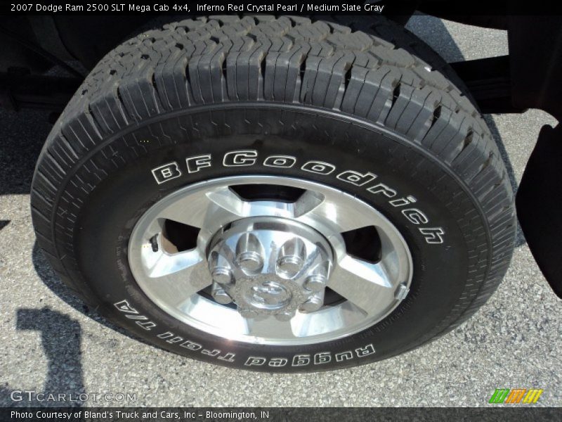 Inferno Red Crystal Pearl / Medium Slate Gray 2007 Dodge Ram 2500 SLT Mega Cab 4x4