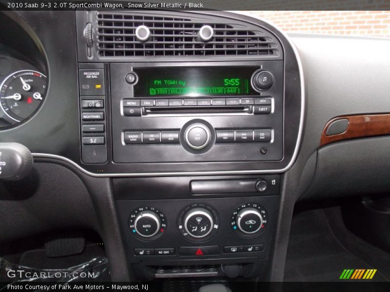 Controls of 2010 9-3 2.0T SportCombi Wagon