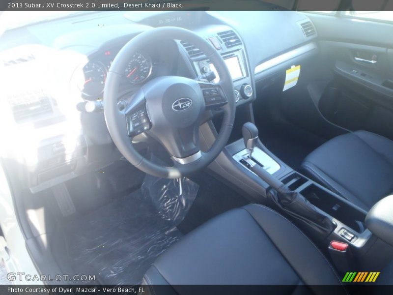 Desert Khaki / Black 2013 Subaru XV Crosstrek 2.0 Limited