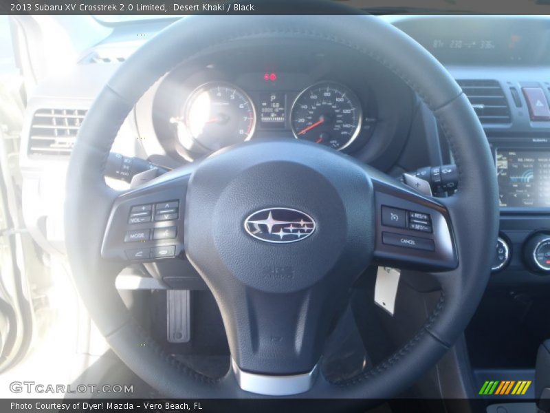 Desert Khaki / Black 2013 Subaru XV Crosstrek 2.0 Limited