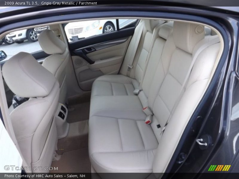 Grigio Gray Metallic / Parchment 2009 Acura TL 3.5
