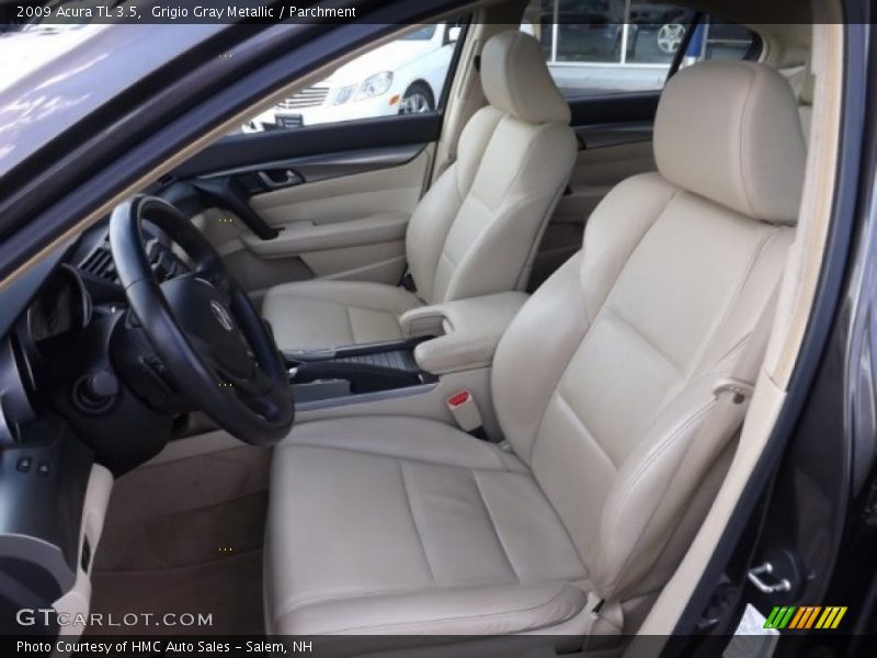 Grigio Gray Metallic / Parchment 2009 Acura TL 3.5