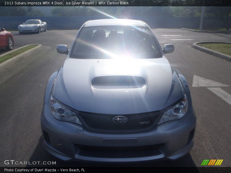 Ice Silver Metallic / WRX Carbon Black 2013 Subaru Impreza WRX 4 Door