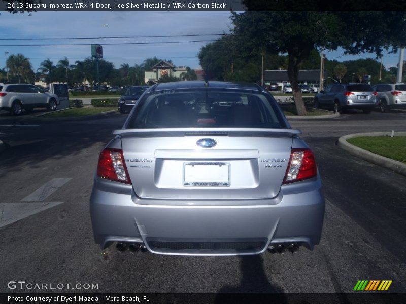 Ice Silver Metallic / WRX Carbon Black 2013 Subaru Impreza WRX 4 Door