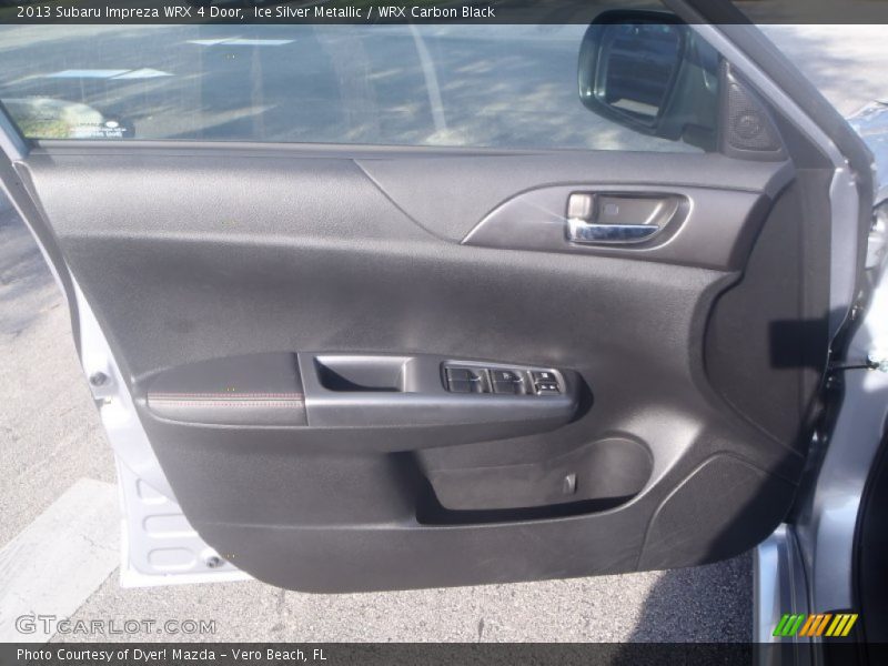 Ice Silver Metallic / WRX Carbon Black 2013 Subaru Impreza WRX 4 Door