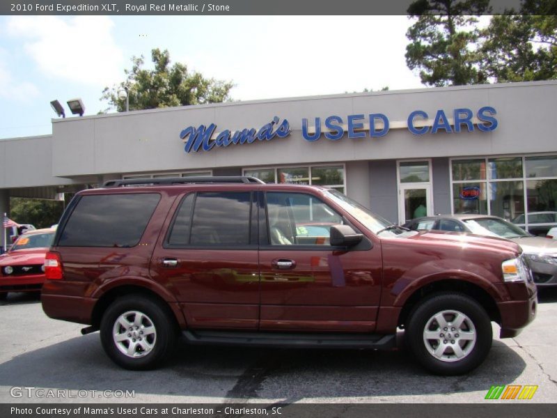 Royal Red Metallic / Stone 2010 Ford Expedition XLT