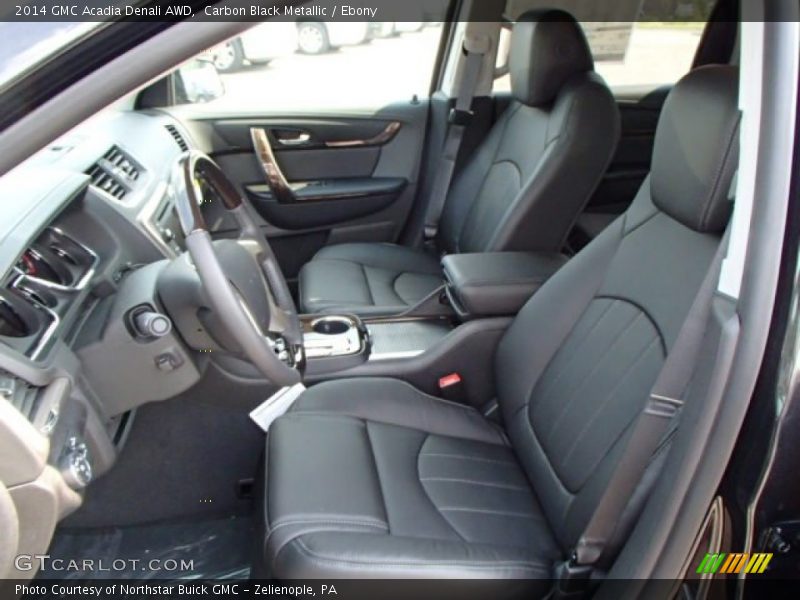 Carbon Black Metallic / Ebony 2014 GMC Acadia Denali AWD