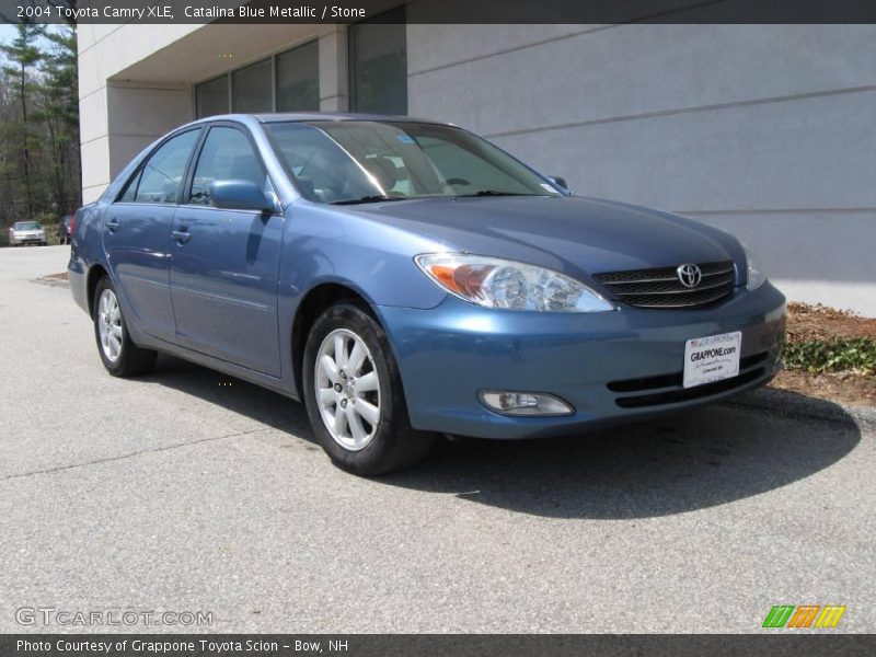 Catalina Blue Metallic / Stone 2004 Toyota Camry XLE