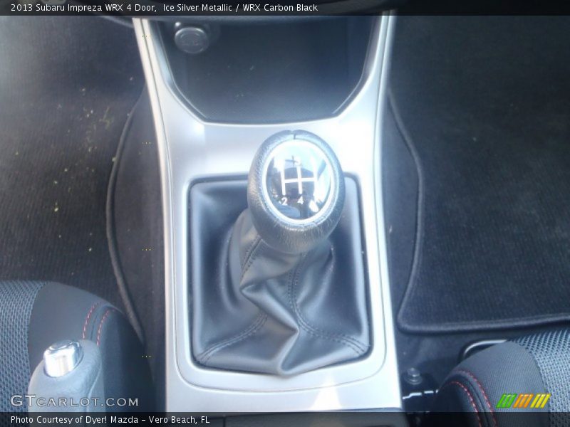 Ice Silver Metallic / WRX Carbon Black 2013 Subaru Impreza WRX 4 Door