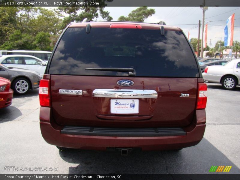 Royal Red Metallic / Stone 2010 Ford Expedition XLT