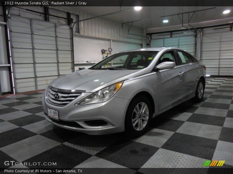 Radiant Silver / Gray 2012 Hyundai Sonata GLS