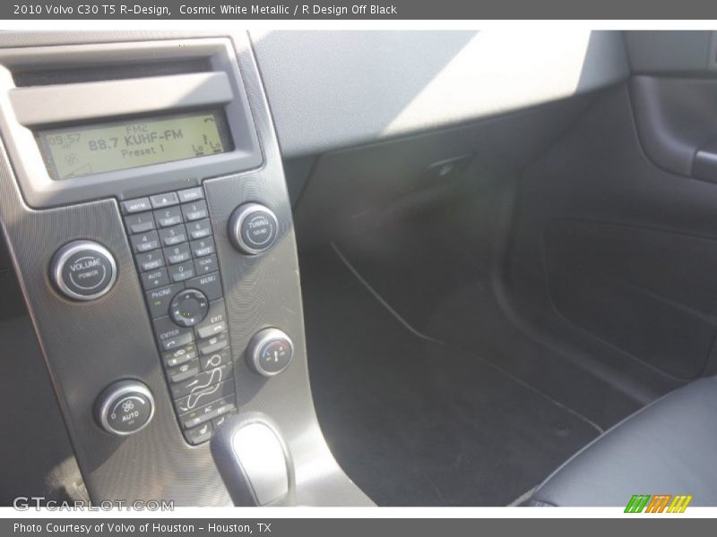 Cosmic White Metallic / R Design Off Black 2010 Volvo C30 T5 R-Design