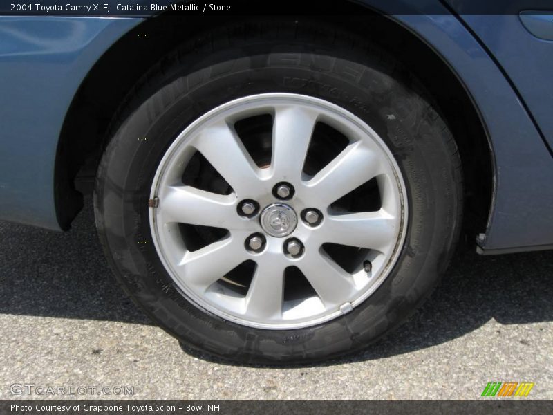 Catalina Blue Metallic / Stone 2004 Toyota Camry XLE