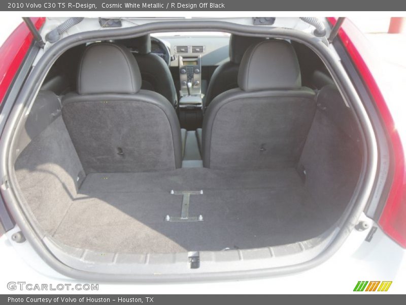 Cosmic White Metallic / R Design Off Black 2010 Volvo C30 T5 R-Design