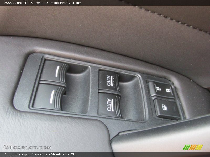 White Diamond Pearl / Ebony 2009 Acura TL 3.5