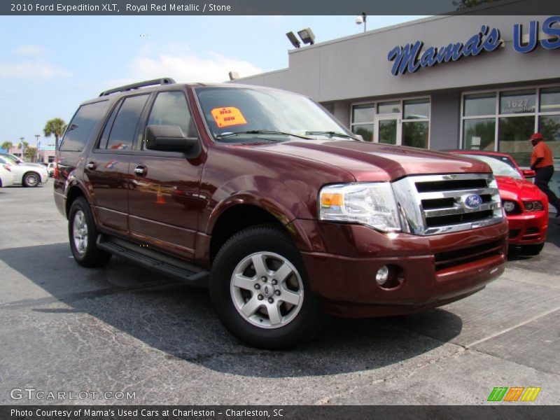 Royal Red Metallic / Stone 2010 Ford Expedition XLT
