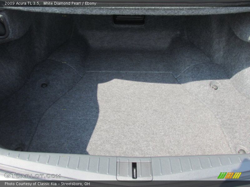 White Diamond Pearl / Ebony 2009 Acura TL 3.5