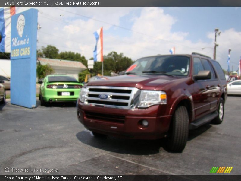 Royal Red Metallic / Stone 2010 Ford Expedition XLT