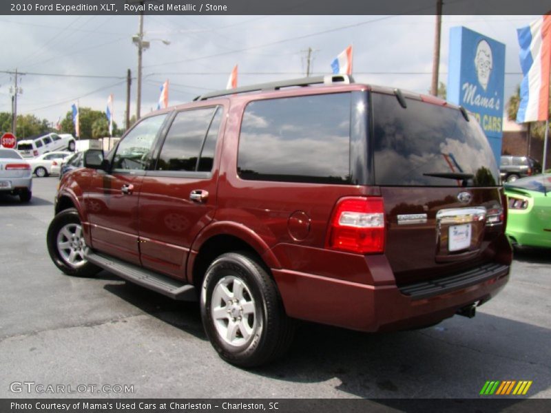 Royal Red Metallic / Stone 2010 Ford Expedition XLT
