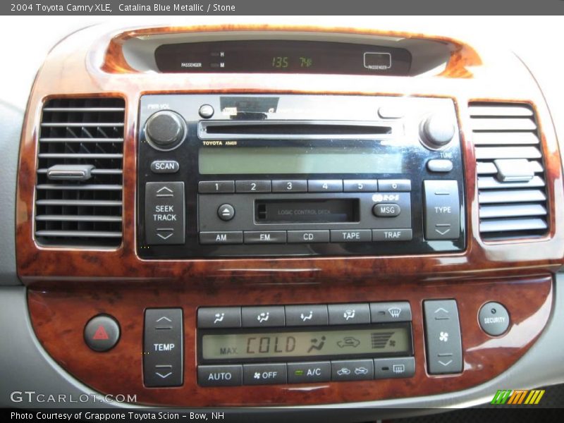 Catalina Blue Metallic / Stone 2004 Toyota Camry XLE