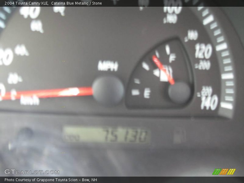 Catalina Blue Metallic / Stone 2004 Toyota Camry XLE