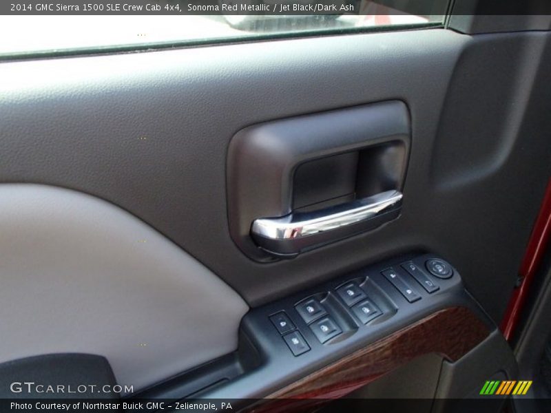Sonoma Red Metallic / Jet Black/Dark Ash 2014 GMC Sierra 1500 SLE Crew Cab 4x4