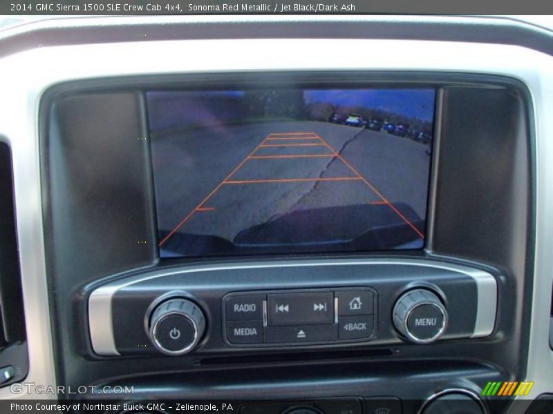 Sonoma Red Metallic / Jet Black/Dark Ash 2014 GMC Sierra 1500 SLE Crew Cab 4x4