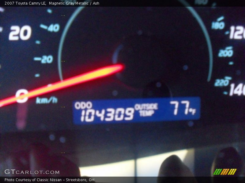 Magnetic Gray Metallic / Ash 2007 Toyota Camry LE